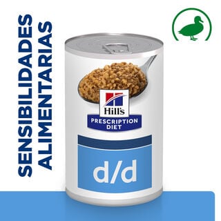 Hill’s Prescription Diet Food Sensitivities d/d Pato lata para perros